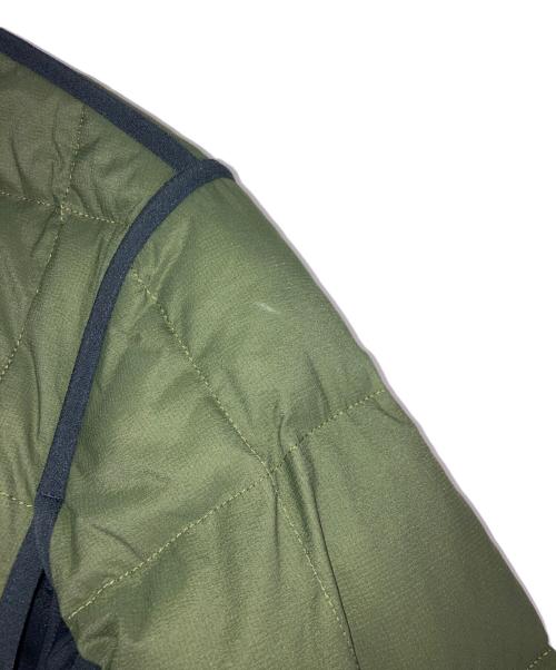 THE NORTH FACE（ザ ノース フェイス）THE NORTH FACE (ザ ノース フェイス) CDG (シーディージー) BELAY LINER JACKET カーキ×ブラック サイズ:XSの古着・服飾アイテム