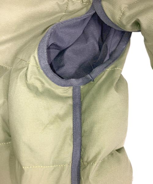 THE NORTH FACE（ザ ノース フェイス）THE NORTH FACE (ザ ノース フェイス) CDG (シーディージー) BELAY LINER JACKET カーキ×ブラック サイズ:XSの古着・服飾アイテム