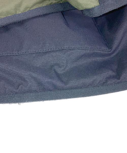 THE NORTH FACE（ザ ノース フェイス）THE NORTH FACE (ザ ノース フェイス) CDG (シーディージー) BELAY LINER JACKET カーキ×ブラック サイズ:XSの古着・服飾アイテム