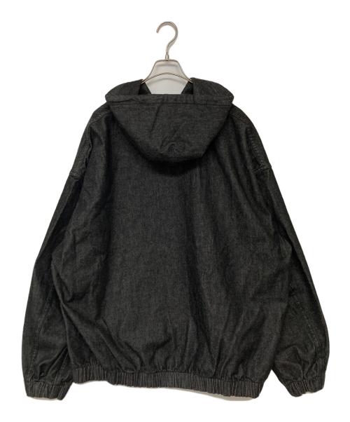 COOTIE PRODUCTIONS（クーティープロダクツ）COOTIE PRODUCTIONS (クーティープロダクツ) 12.5oz デニム ジップアップフーディージャケット ブラック サイズ:SIZE Lの古着・服飾アイテム