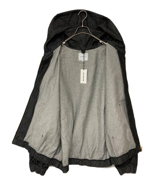 COOTIE PRODUCTIONS（クーティープロダクツ）COOTIE PRODUCTIONS (クーティープロダクツ) 12.5oz デニム ジップアップフーディージャケット ブラック サイズ:SIZE Lの古着・服飾アイテム