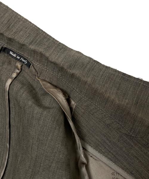 Maison Margiela（メゾンマルジェラ）Maison Margiela (メゾンマルジェラ) 断ち切り テーラードジャケット ブラウン サイズ:SIZE 50の古着・服飾アイテム