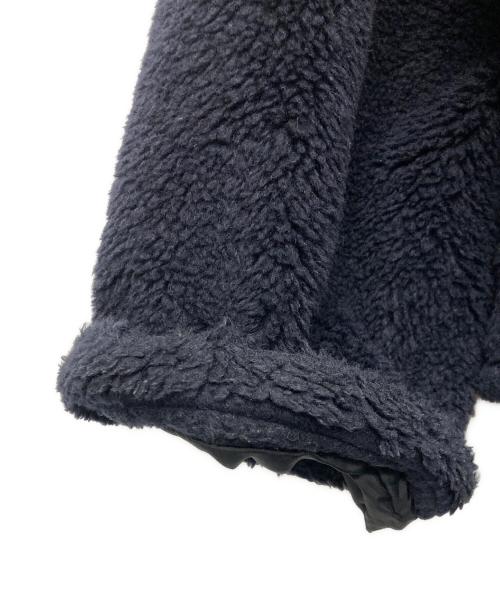 THIRD MAGAZINE（サードマガジン）THIRD MAGAZINE (サードマガジン) 金ボタン付き ボアPコート ネイビー サイズ:SIZE9の古着・服飾アイテム