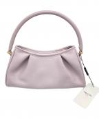 ellemeエレメ）の古着「スモール ディンプル レザー バッグ」｜ピンク