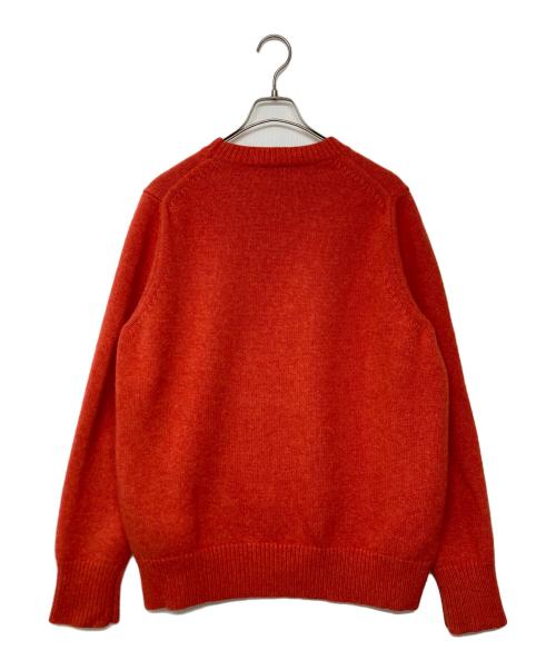 STUDIO NICHOLSON（スタジオ ニコルソン）STUDIO NICHOLSON (スタジオ ニコルソン) FIVE GAUGE CREW NECK オレンジ サイズ:SIZE Lの古着・服飾アイテム