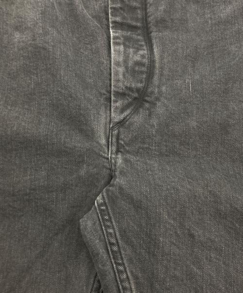 BLURHMS（ブラームス）BLURHMS (ブラームス) 12.9oz Bias Denim Pants ブラック サイズ:SIZE 1の古着・服飾アイテム
