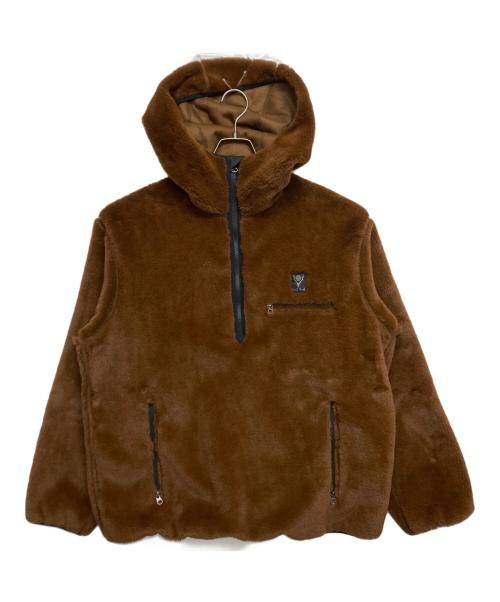 South2 West8（サウスツー ウエストエイト）south2 west8 (サウスツー ウエストエイト) フリース プルオーバージャケット ブラウン サイズ:SIZE Mの古着・服飾アイテム