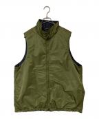 Engineered Garmentsエンジニアドガーメンツ）の古着「High Mock Vest」｜グリーン