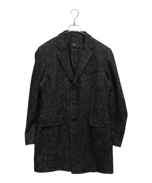 BOSS（ボス）BOSS (ボス) ウールチェスターコート ブラック サイズ:SIZE 50の古着・服飾アイテム