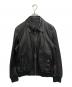 BOSS（ボス）の古着「ラムレザージャケット」｜ブラック