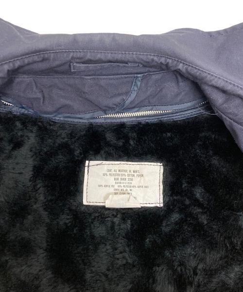 U'S NAVY（アメリカ軍）U'S NAVY (アメリカ軍) All Weather Coat ネイビー サイズ:SIZE　Lの古着・服飾アイテム