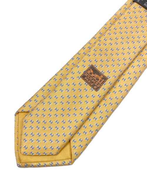 HERMES（エルメス）HERMES (エルメス) ネクタイ イエロー サイズ:FREEの古着・服飾アイテム