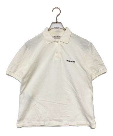 中古・古着通販】MIU MIU (ミュウミュウ) コットンピケ ポロシャツ