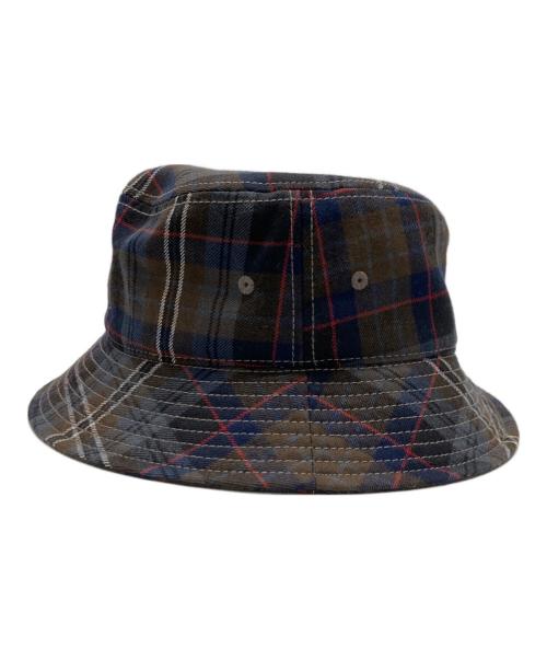 Vivienne Westwood（ヴィヴィアンウエストウッド）Vivienne Westwood (ヴィヴィアンウエストウッド) “BRICK TARTAN” バケットハット ブラウン サイズ:SIZE FREE 未使用品の古着・服飾アイテム