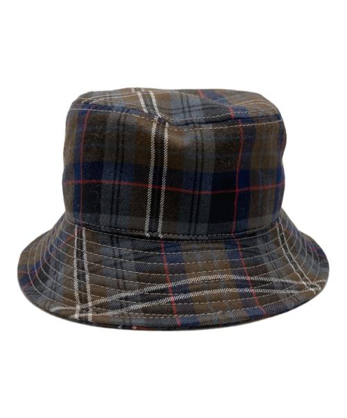 Vivienne Westwood（ヴィヴィアンウエストウッド）Vivienne Westwood (ヴィヴィアンウエストウッド) “BRICK TARTAN” バケットハット ブラウン サイズ:SIZE FREE 未使用品の古着・服飾アイテム