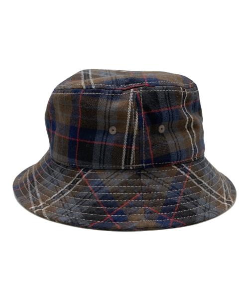 Vivienne Westwood（ヴィヴィアンウエストウッド）Vivienne Westwood (ヴィヴィアンウエストウッド) “BRICK TARTAN” バケットハット ブラウン サイズ:SIZE FREE 未使用品の古着・服飾アイテム