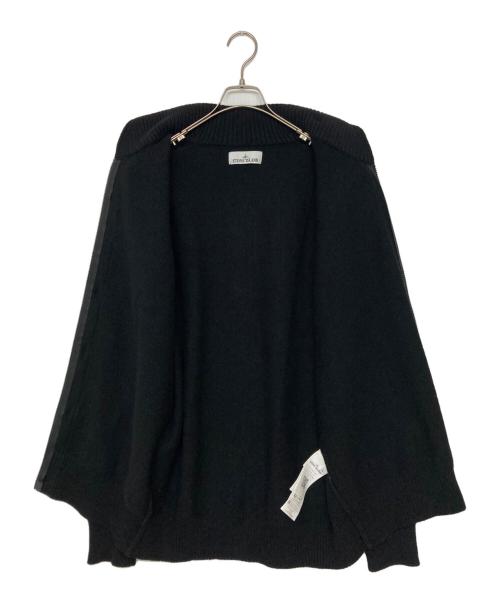 STONE ISLAND（ストーンアイランド）STONE ISLAND (ストーンアイランド) ニットジャケット ブラック サイズ:SIZE XLの古着・服飾アイテム