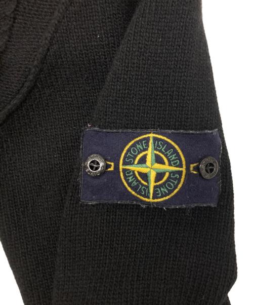 STONE ISLAND（ストーンアイランド）STONE ISLAND (ストーンアイランド) ニットジャケット ブラック サイズ:SIZE XLの古着・服飾アイテム