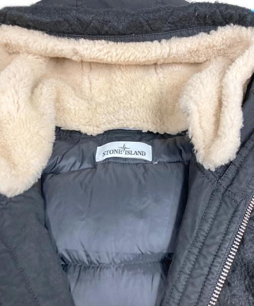 STONE ISLAND（ストーンアイランド）STONE ISLAND (ストーンアイランド) DAVID TC DOWN PARKA ブラック サイズ:SIZE Mの古着・服飾アイテム