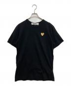 PLAY COMME des GARCONSプレイコムデギャルソン）の古着「Tシャツ」｜ブラック