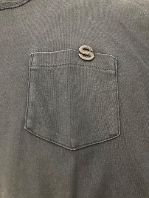 sacai（サカイ）sacai (サカイ) s Cotton Jersey T-Shirt ブラック サイズ:SIZE3の古着・服飾アイテム