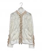 MURRALミューラル）の古着「レースジャケット」｜ホワイト