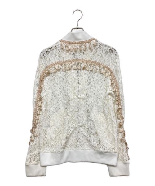 MURRAL（ミューラル）MURRAL (ミューラル) レースジャケット ホワイト サイズ:SIZE Freeの古着・服飾アイテム