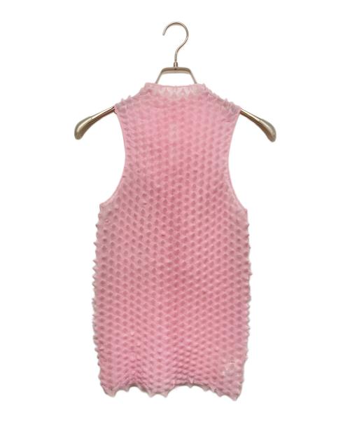 Open Sesame Club（オープンセサミクラブ）Open Sesame Club (オープンセサミクラブ) sorbet sleeveless tops ピンク サイズ:不明の古着・服飾アイテム