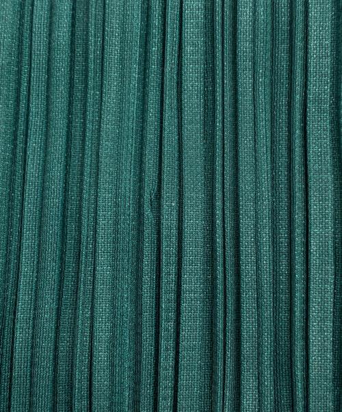 PLEATS PLEASE（プリーツプリーズ）PLEATS PLEASE (プリーツプリーズ) プリーツカットソー グリーン サイズ:SIZE3の古着・服飾アイテム
