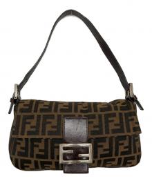 FENDI（フェンディ）の古着「キャンバスxレザー ワンショルダーバッグ」