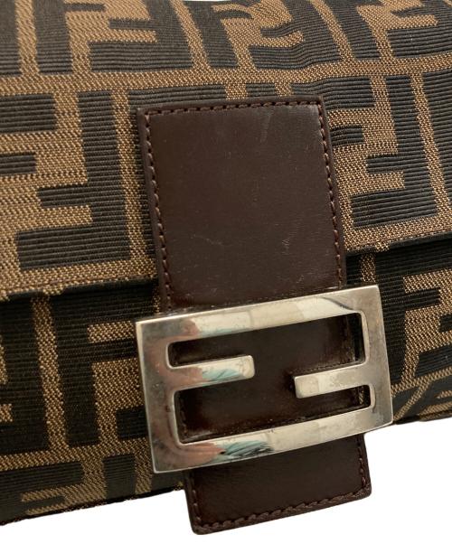 FENDI（フェンディ）FENDI (フェンディ) キャンバスxレザー ワンショルダーバッグの古着・服飾アイテム