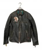 Schottショット）の古着「FLAT RACE JACKET」｜ブラウン