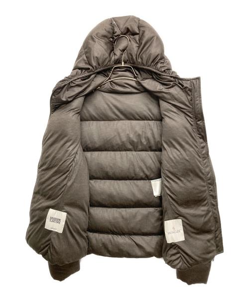 MONCLER（モンクレール）MONCLER (モンクレール) JERSEY GIUBBOTTO ブラウン サイズ:SIZE 2の古着・服飾アイテム