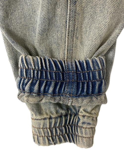 SUPPLIER（サプライヤー）SUPPLIER (サプライヤー) CROSS LEATHER PATCH DENIM JACKET インディゴ サイズ:SIZE Lの古着・服飾アイテム