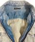 中古・古着 SUPPLIER (サプライヤー) CROSS LEATHER PATCH DENIM JACKET インディゴ サイズ:SIZE L：14000円