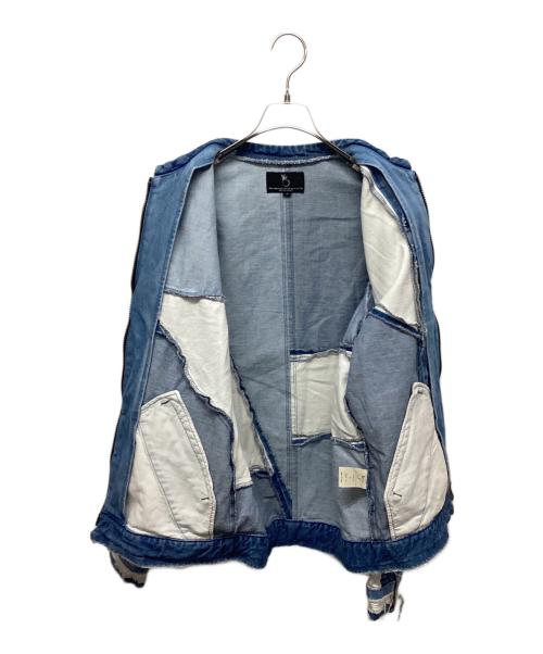VIRGOwearworks（ヴァルゴウェアワークス）VIRGOwearworks (ヴァルゴウェアワークス) ジップデニムジャケット インディゴ サイズ:SIZE3の古着・服飾アイテム