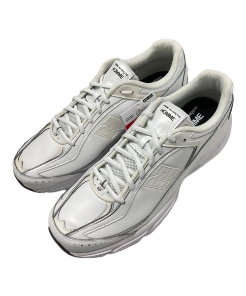 NEW BALANCE（ニューバランス）NEW BALANCE (ニューバランス) COMME des GARCONS HOMME (コムデギャルソン オム) スニーカー ホワイト サイズ:SIZE  US10 未使用品の古着・服飾アイテム