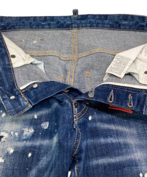 DSQUARED2（ディースクエアード）DSQUARED2 (ディースクエアード) SKATER JEANS/デニムパンツ インディゴ サイズ:SIZE 42の古着・服飾アイテム