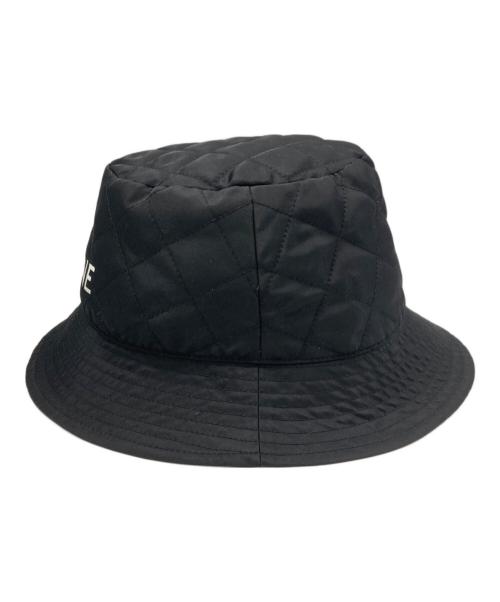 CELINE（セリーヌ）CELINE (セリーヌ) ナイロンツイルキルティングバケットハット ブラック サイズ:SIZE Mの古着・服飾アイテム