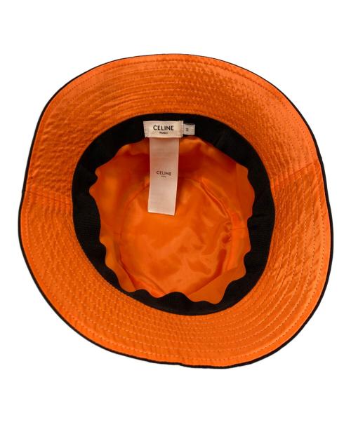 CELINE（セリーヌ）CELINE (セリーヌ) ナイロンツイルキルティングバケットハット ブラック サイズ:SIZE Mの古着・服飾アイテム