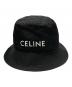 中古・古着 CELINE (セリーヌ) ナイロンツイルキルティングバケットハット ブラック サイズ:SIZE M：28000円