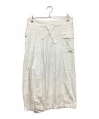 Y'sワイズ）の古着「カーゴスカート」｜ホワイト