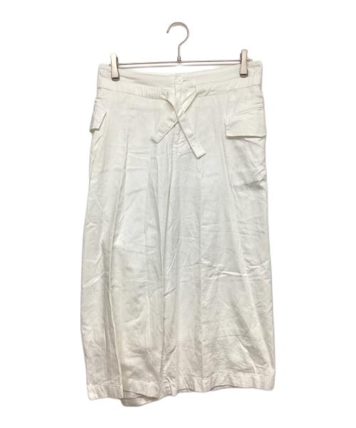 Y's（ワイズ）Y's (ワイズ) カーゴスカート ホワイト サイズ:SIZE 1の古着・服飾アイテム