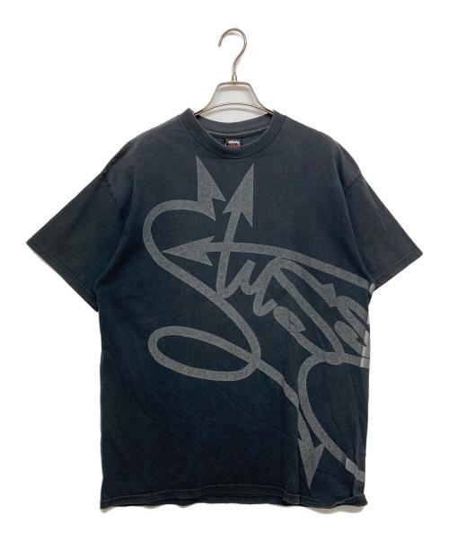 stussy（ステューシー）stussy (ステューシー) Tシャツ ブラック サイズ:SIZE Lの古着・服飾アイテム