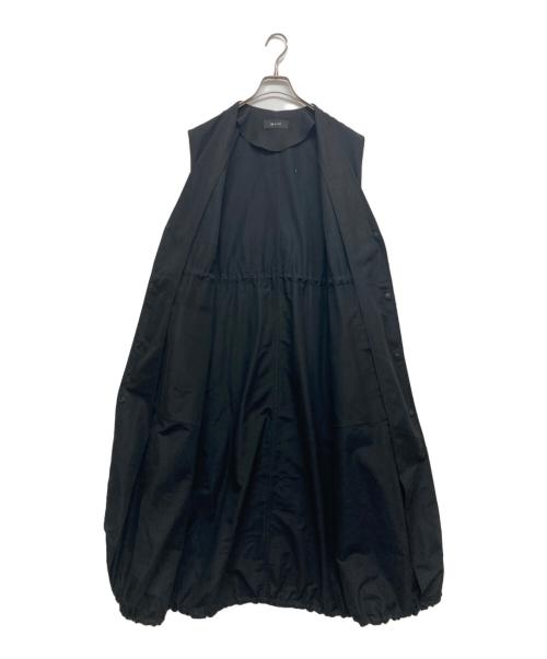 D-VEC（ディーベック）D-VEC (ディーベック) W'S DWR PL  TUSSAH LONG JACKET ブラック サイズ:ONEーSIZEの古着・服飾アイテム