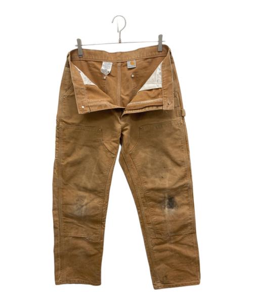 CarHartt（カーハート）CarHartt (カーハート) ダブルニー ダックパンツ ブラウン サイズ:SIZE 34の古着・服飾アイテム