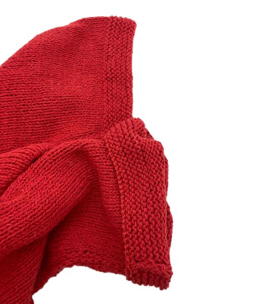 Mcmachan Woolen（マクマーンウーレン）Mcmachan Woolen (マクマーンウーレン) ワラワーロールニット レッド サイズ:SIZE Freeの古着・服飾アイテム