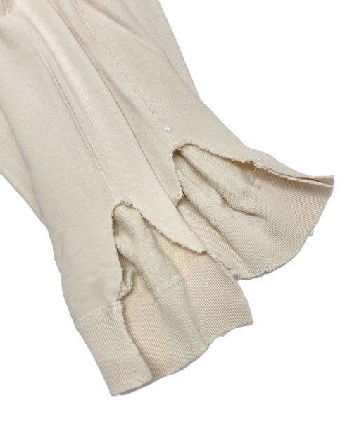 Maison Margiela（メゾンマルジェラ）Maison Margiela (メゾンマルジェラ) Washed Vintage Sweat アイボリー サイズ:SIZE Sの古着・服飾アイテム