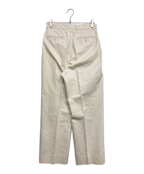 NEAT（ニート）NEAT (ニート) タックテーパードパンツ ホワイト サイズ:SIZE 42の古着・服飾アイテム