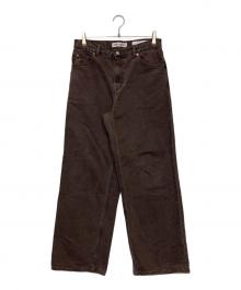 OUR LEGACY（アワーレガシー）の古着「VAST CUT/デニムパンツ」｜ロイヤルブラウン